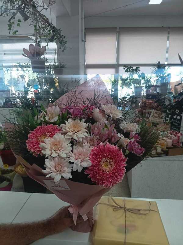 Florist Choice Gift Wrap, flowers delivered by Anthemio Flowershop in Nicosia