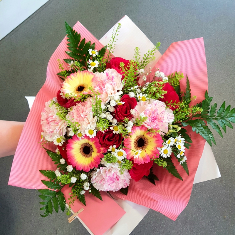 Pretty In Pink, flowers delivered by Květinové studio Petra in Praha