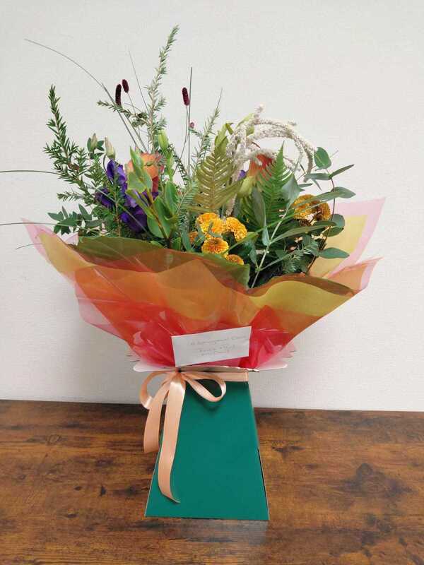 Autumn Bouquet delivered by John Paul Florist Milliner in Derry
