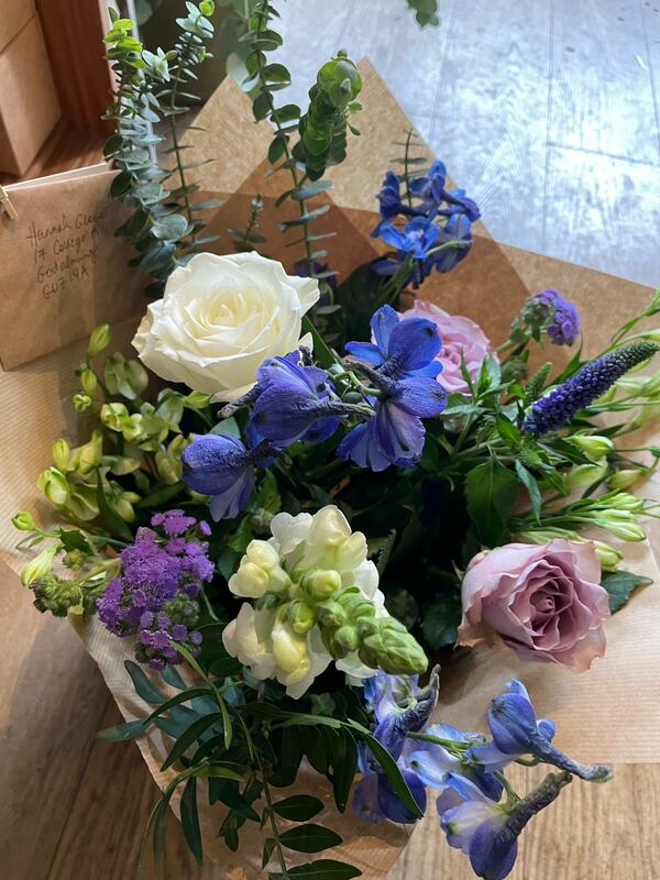 Florist Choice Handtied - Florist Choice Handtied in Water - Flowers and packaging decided by the delivering florist. Please be aware of Special Instructions