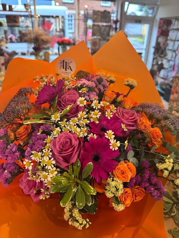 Bright Hand-tied Bouquet delivered by L K Florists 8 days ago