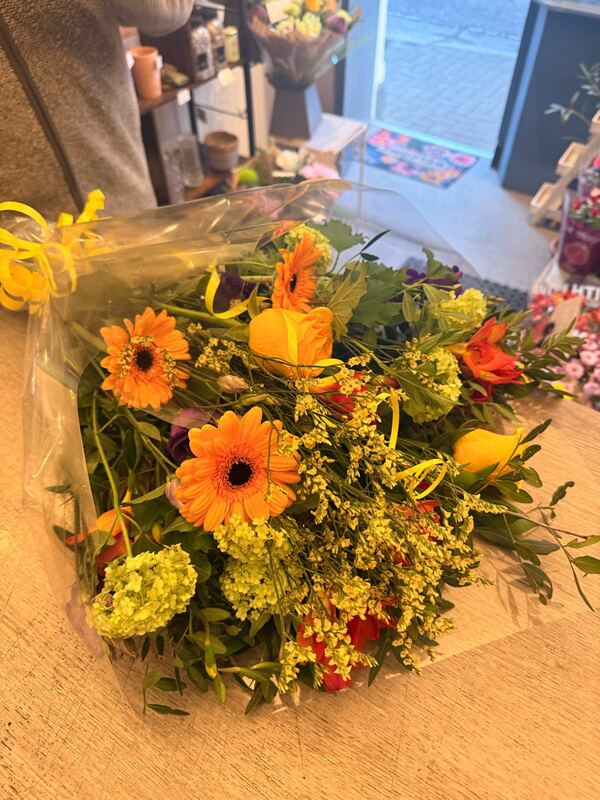 Florist choice basket delivered by Fletchers Flowers 2 days ago