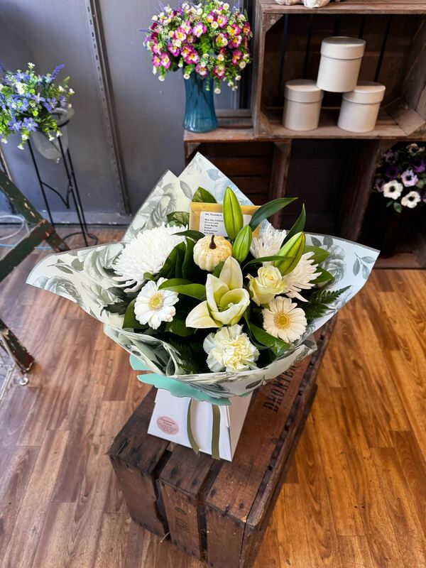 Winter Whisper delivered by Pursehouse Florist 14 days ago