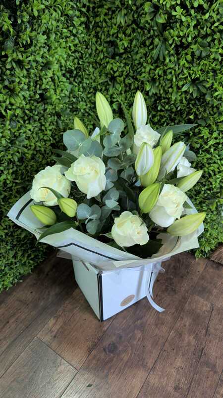 Luxe Ivory, eco-purest delivered by First for Flowers 2 days ago