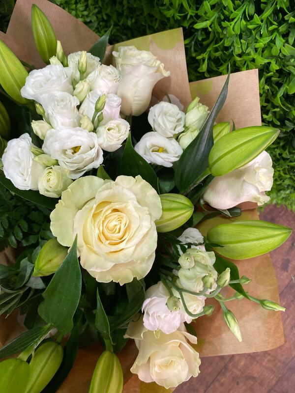 Rose & Lily Bouquet delivered by First for Flowers 1 day ago