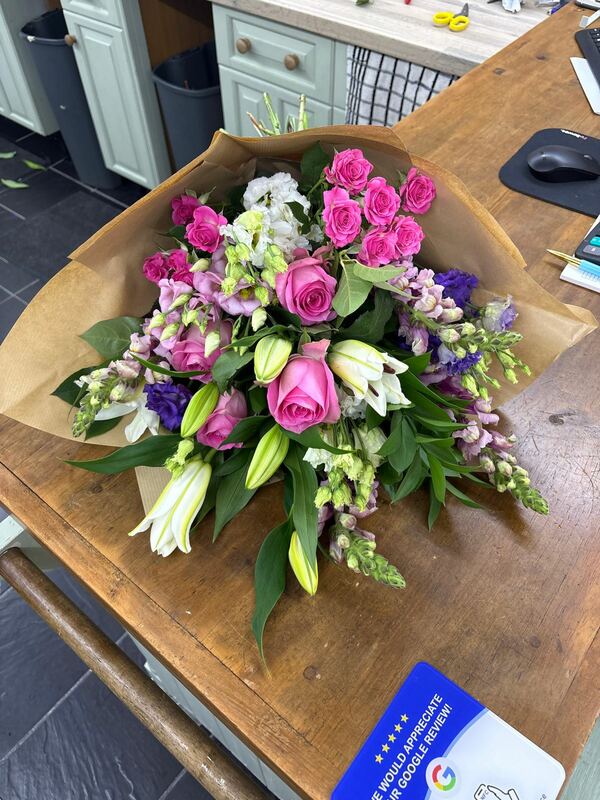 Sympathy  Flowers SYM-336 delivered by Flowers on the Cobbles 12 days ago
