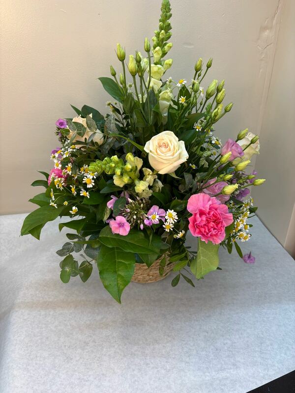 Country Basket delivered by Flowers on the Cobbles 10 days ago