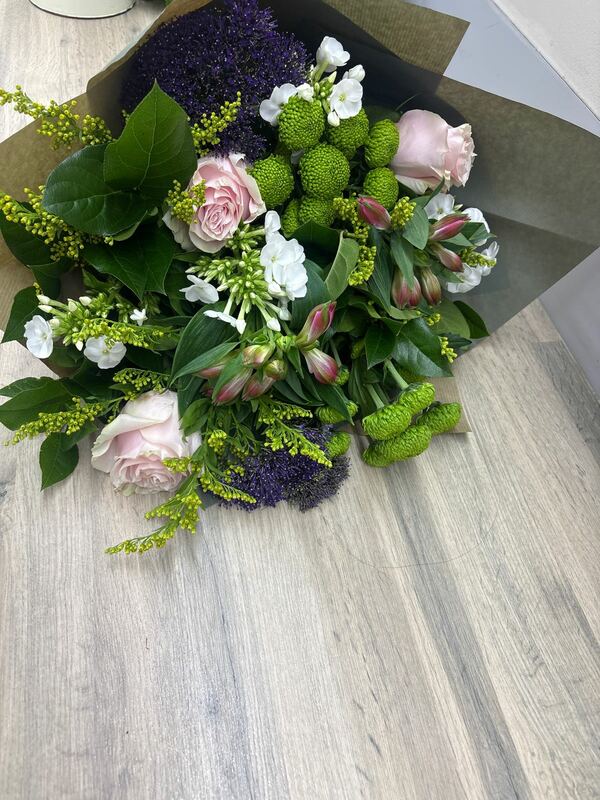 Wrap of Loveliness, flowers delivered by Flowers on the Cobbles in Sandbach