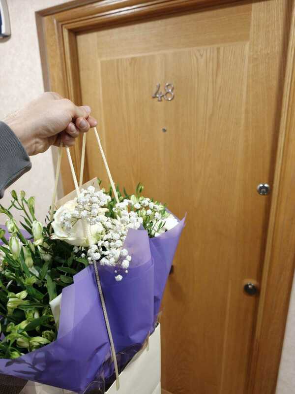 Winter Handtied delivered by Bobbys Flowers 10 days ago