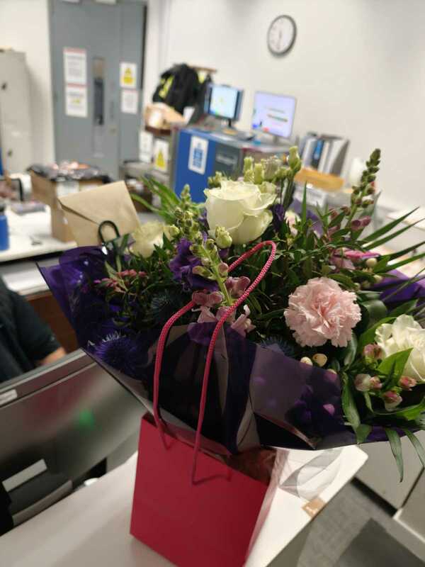 Cool Breeze delivered by Bobbys Flowers 6 days ago