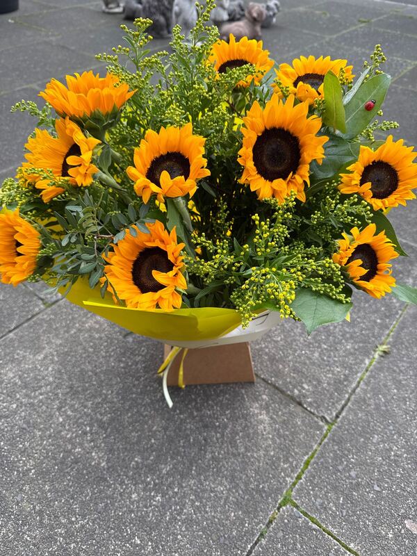 Sunshine Splendour delivered by The Flower Cabin 5 hours ago