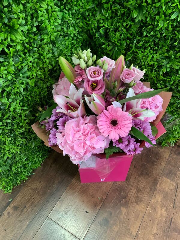 The Heritage Ashleigh Bouquet delivered by The Floral Box in Darlington
