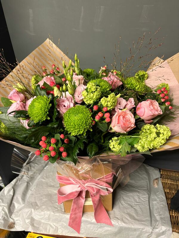 Maison Hand Tied Bouquet, flowers delivered by Sarah Coxon Floral Design in Guist
