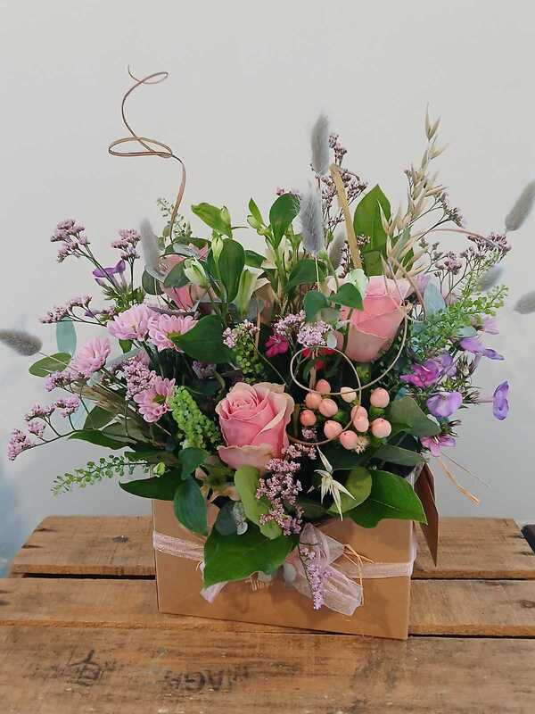 Flower Envelope Sent With Love delivered by By Arrangement 17 hours ago