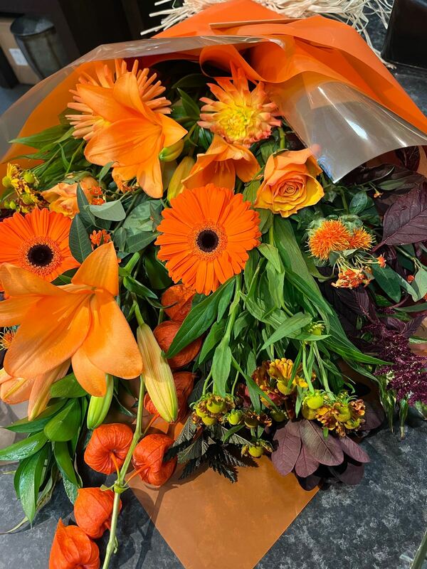 Golden Ember delivered by Fresh Floral Design in Hartford