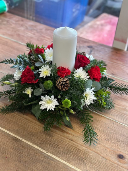 Christmas candle harmony