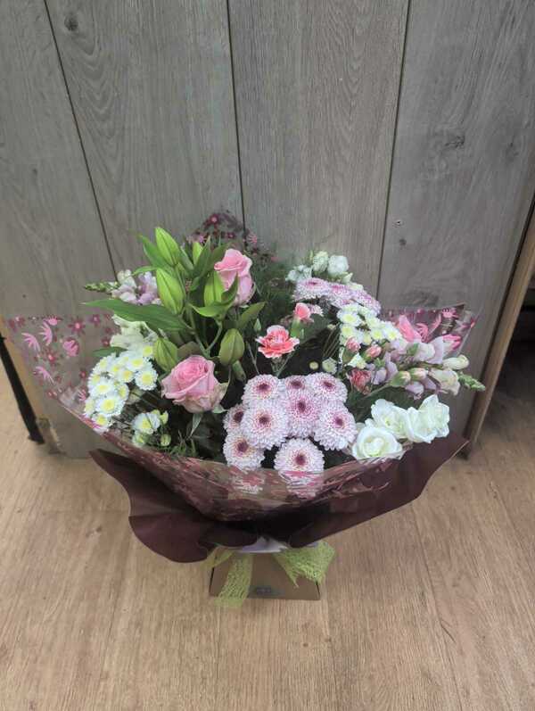 Ashleigh delivered by Knighton Flower Box Ltd 4 days ago