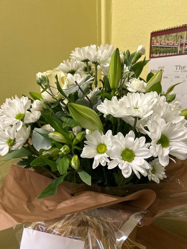 Evelyn Floral Arrangement delivered by Bromborough Flowers Ltd 11 days ago