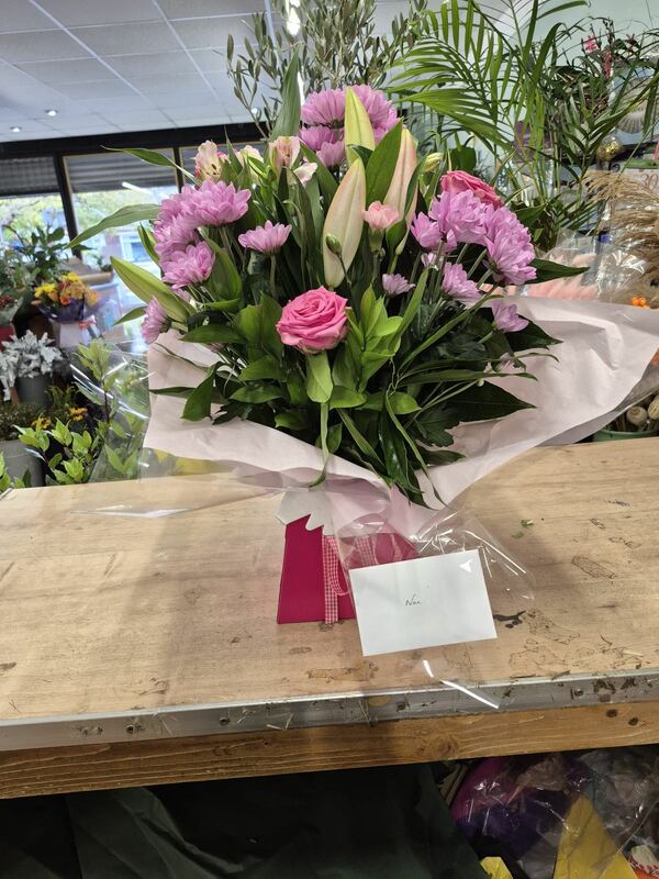Ashleigh Floral Arrangement delivered by Bromborough Flowers Ltd 11 days ago
