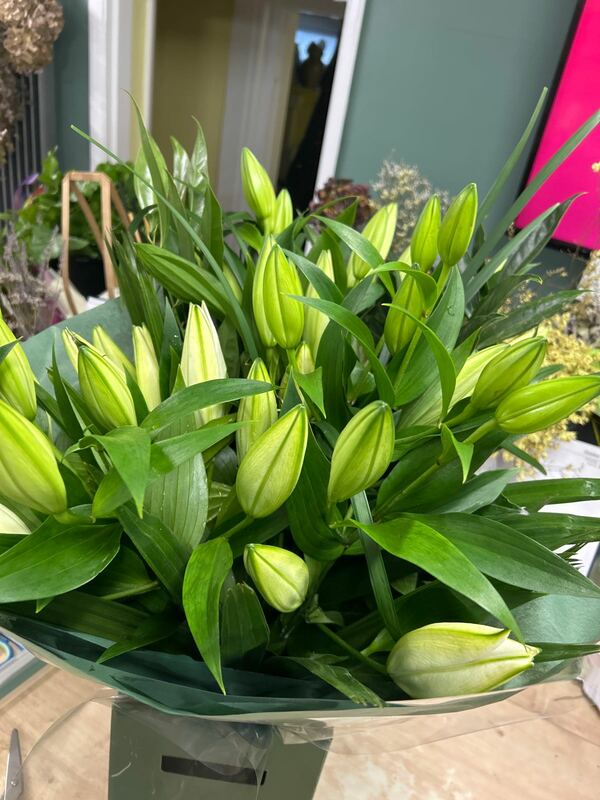 Forever Yours Lily Bouquet delivered by Bromborough Flowers Ltd 11 days ago