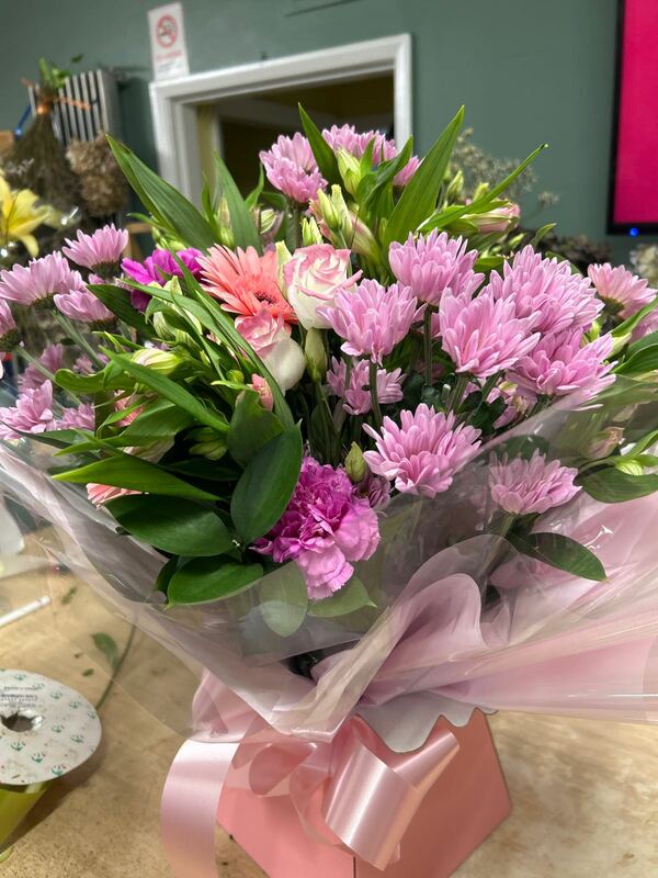 Jade Floral Arrangement delivered by Bromborough Flowers Ltd 9 days ago