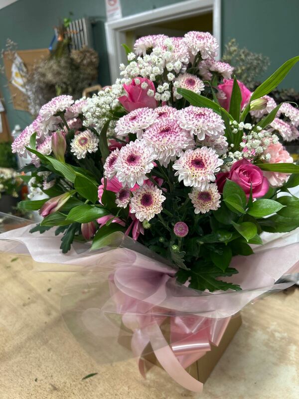 Jade Floral Arrangement delivered by Bromborough Flowers Ltd 1 day ago