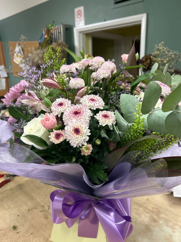 Hello Floral Hand-Tie Arrangement