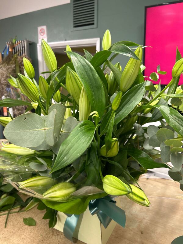 Forever Yours Lily Bouquet delivered by Bromborough Flowers Ltd 2 days ago