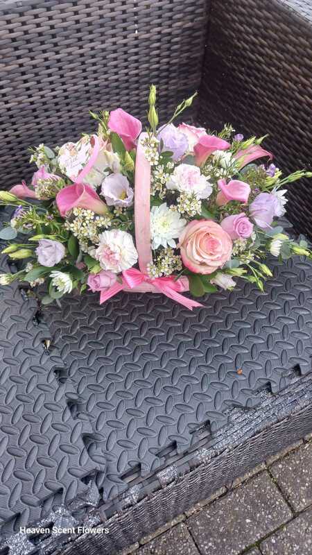 Graceful Floral Basket