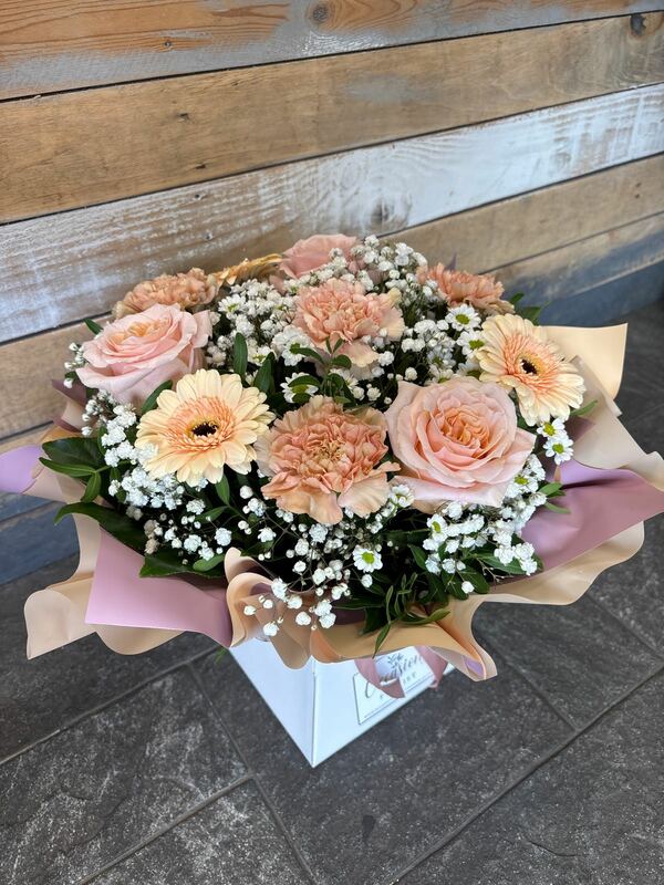 peaches and creams delivered by Occasions Florist 1 day ago
