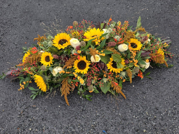 Rustic sp inc sunflowers