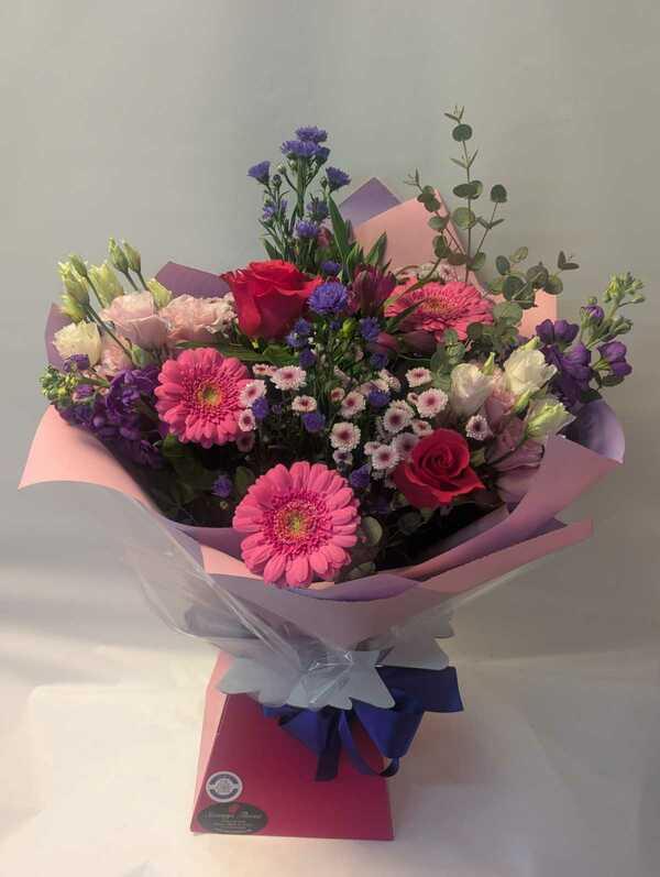 The florist choice aqua