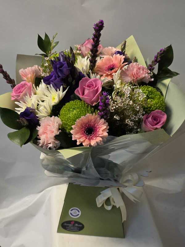 The florist choice aqua