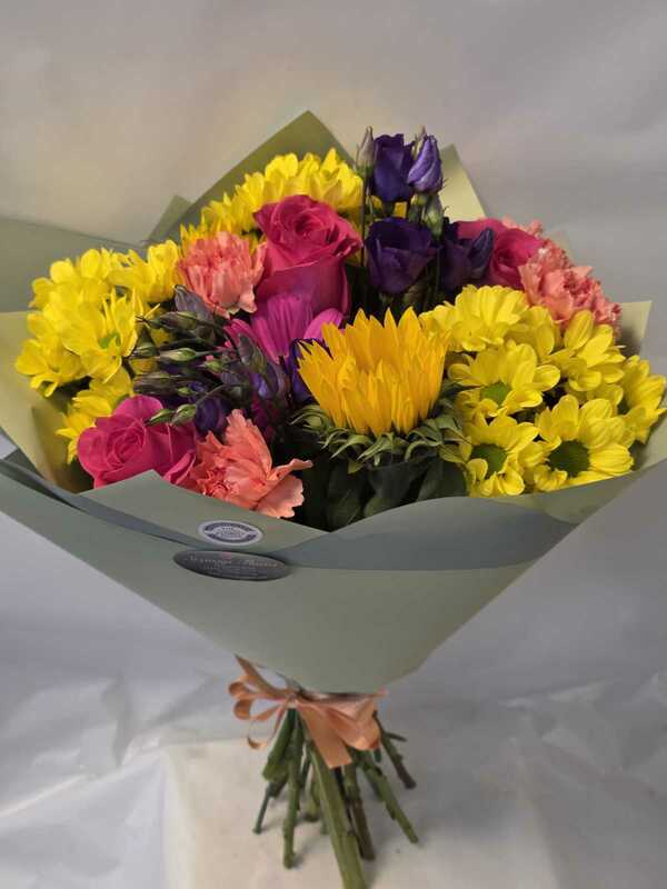 florist choice bouquet brighter shades delivered by Six Ways Florist 12 days ago