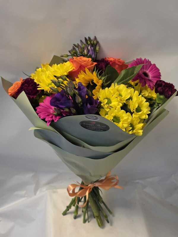florist choice bouquet brighter shades delivered by Six Ways Florist 12 days ago