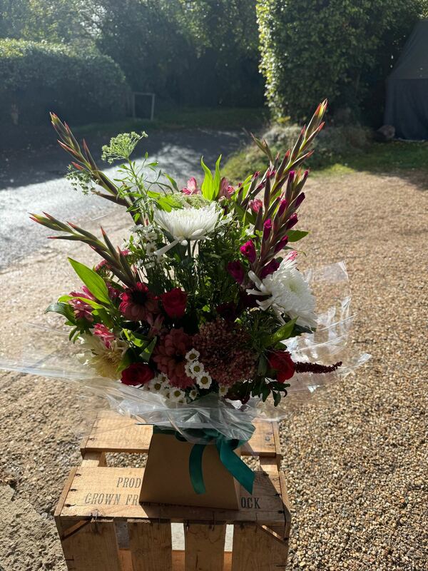 Florist Choice Handtied - Florist Choice Handtied in Water - Flowers and packaging decided by the delivering florist. Please be aware of Special Instructions delivered by Bishopstone Blooms 11 days ago