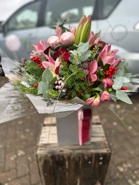 Festive pink elegance