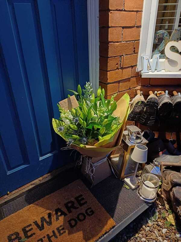 Classic Lily boxed bouquet delivered by Blossom Flowers 1 day ago