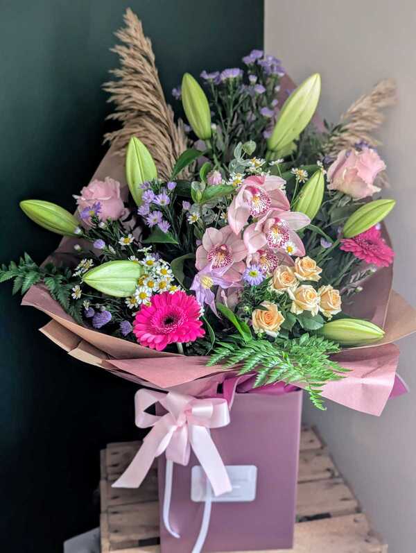 Grace & Bloom Bouquet delivered by Sarahs Flowers Cheshire in Congleton