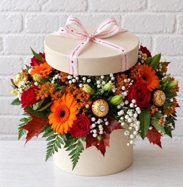 Sweet surprise hat box