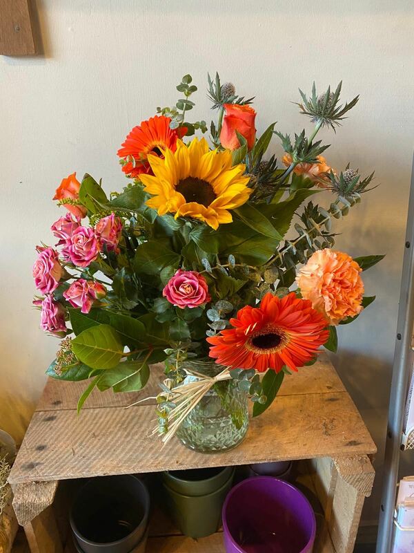 A touch of Autumn delivered by Flowers Unique in Moate