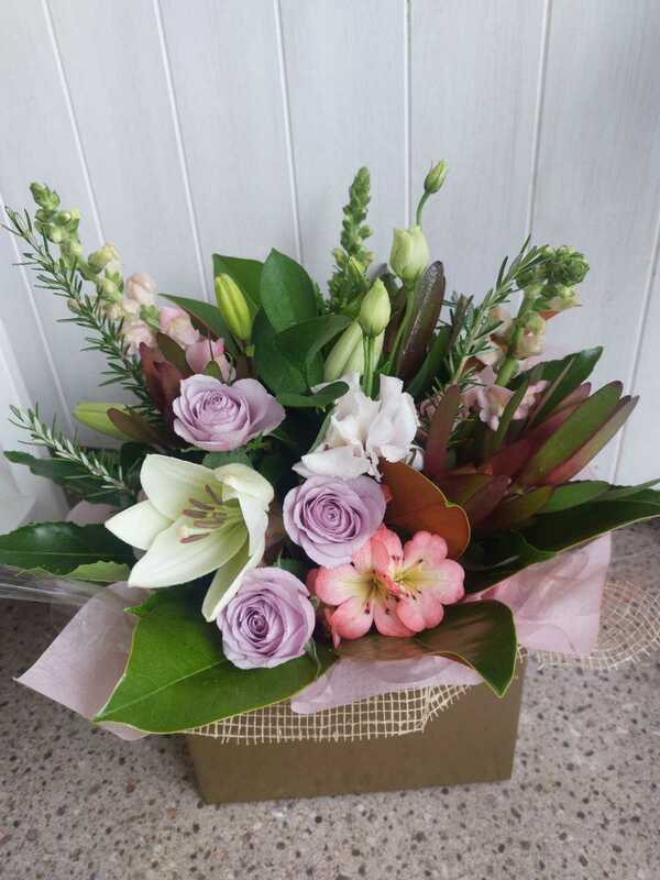 A Rusticky Mix Delivered by Brambles Florist